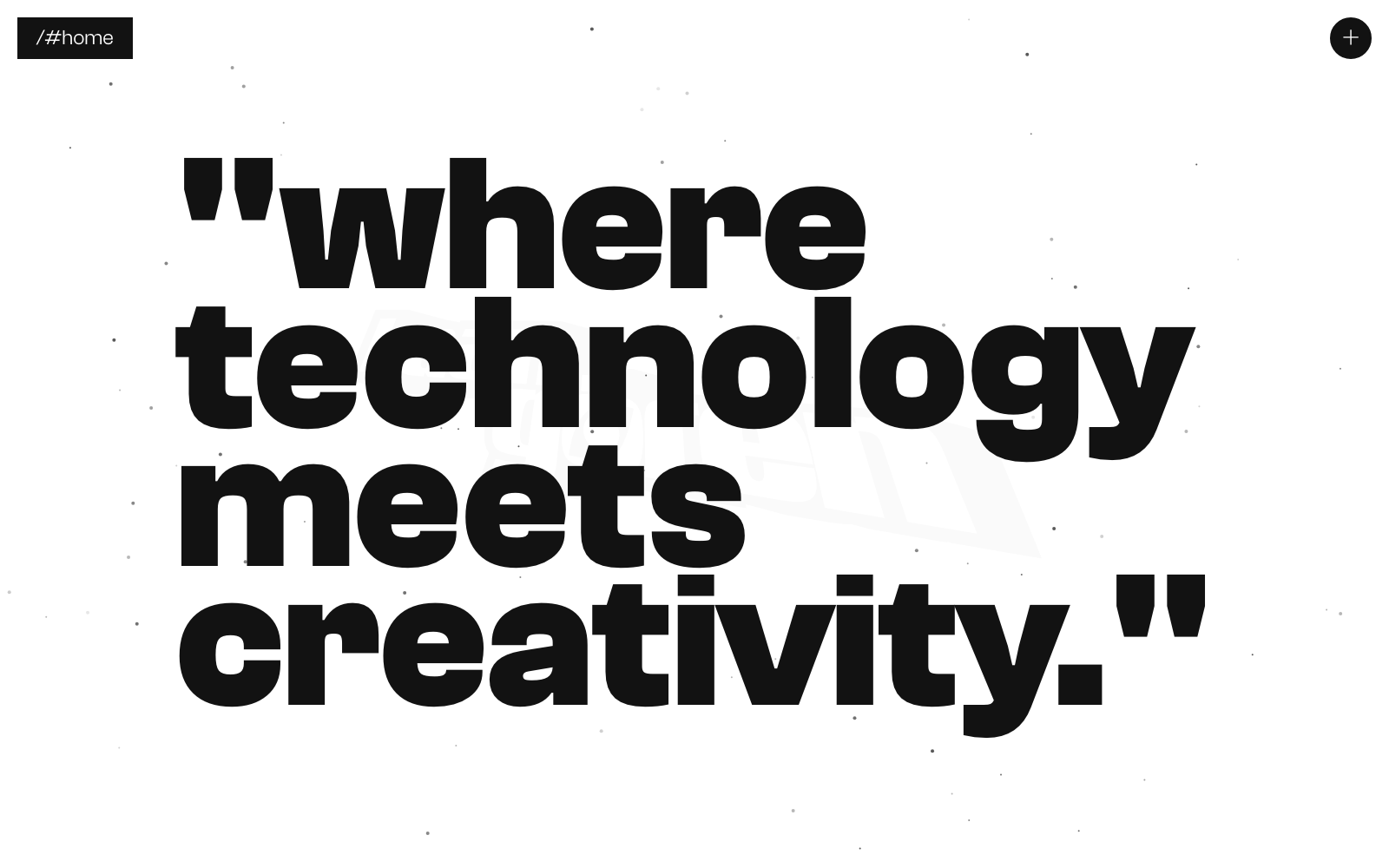 Kaan Gören portfolio homepage with large editorial typography